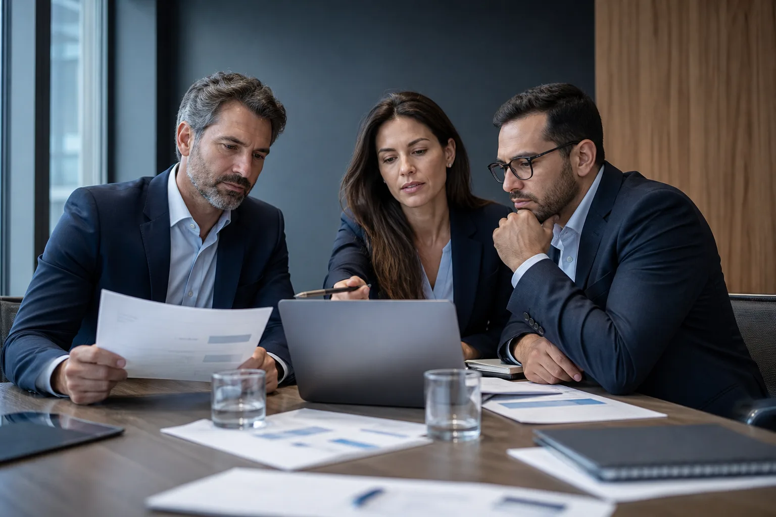 Ambiente empresarial representando garantia e crédito